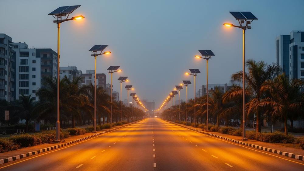 Light Up Nigeria ... smart solar street lights across Nigeria